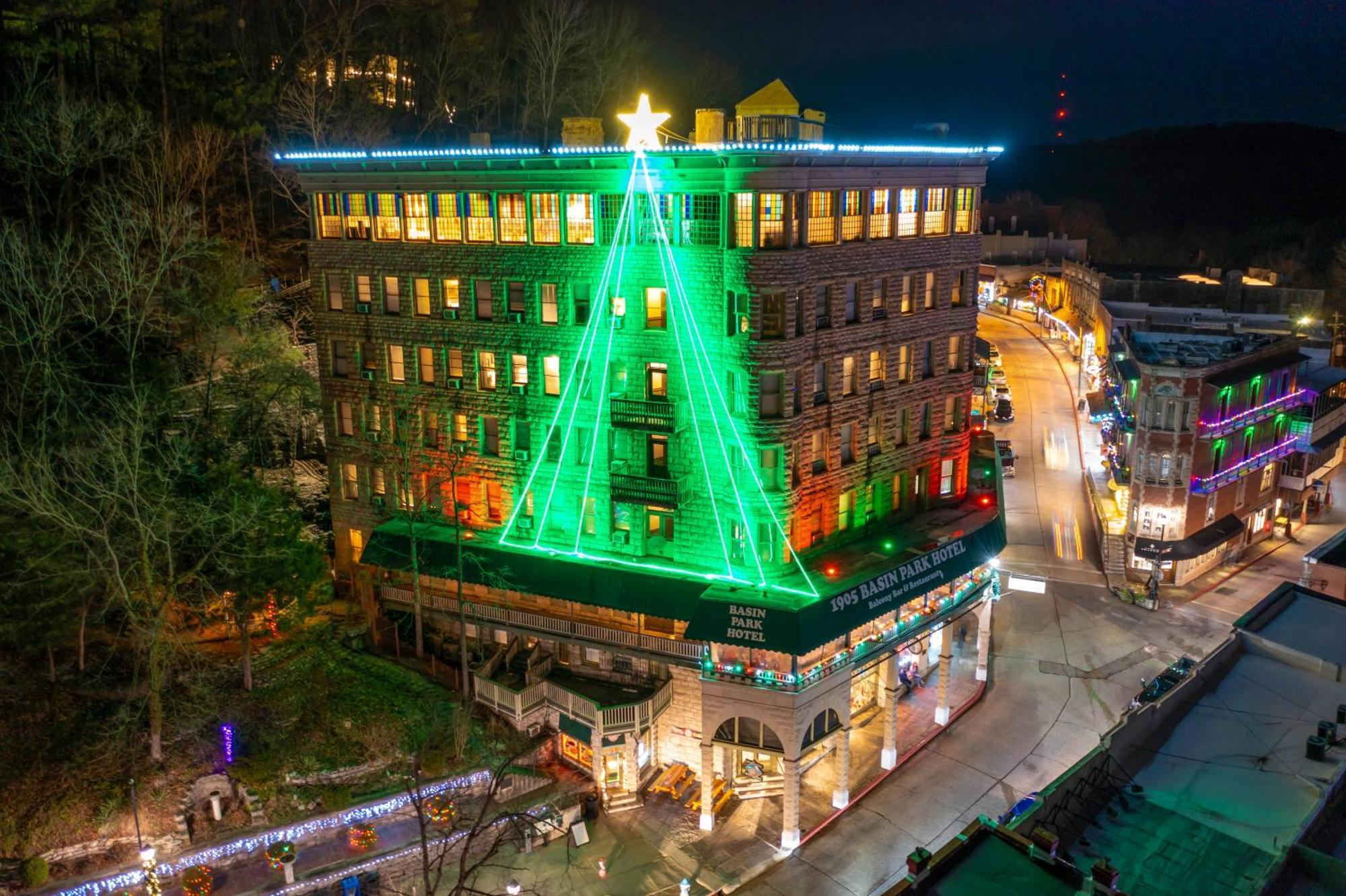1905 Basin Park Hotel Eureka Springs Exteriör bild